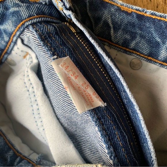 Vintage Levi’s 619 Orange Tab Denim 32x29 - Picture 6 of 9